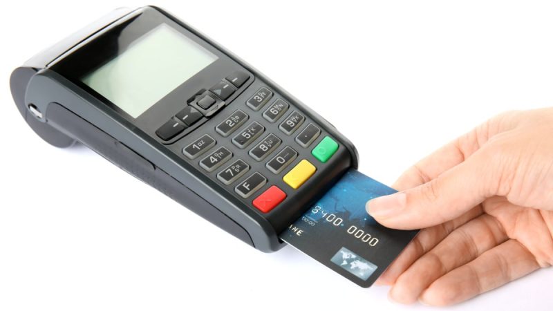 Give the card payment machine a shot